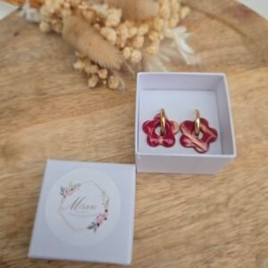 Léana Bordeau et or effet rayé