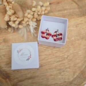 Léana Rayée Rose Gold