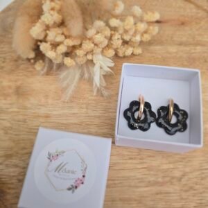 Léana noir pailletées