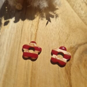 Léana Rayée Rose Gold