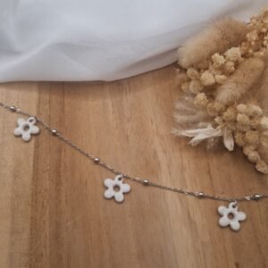 Collier Alba Blanc Nacré