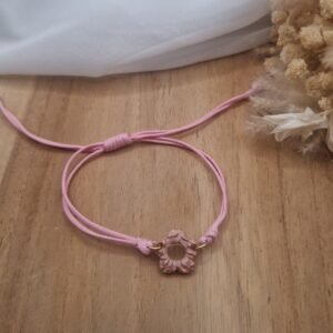🌸 BRACELET MINI LÉANA ROSE 🌸