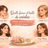 Quelle forme et taille de créoles choisir selon la forme du visage – guide des boucles d’oreilles créoles