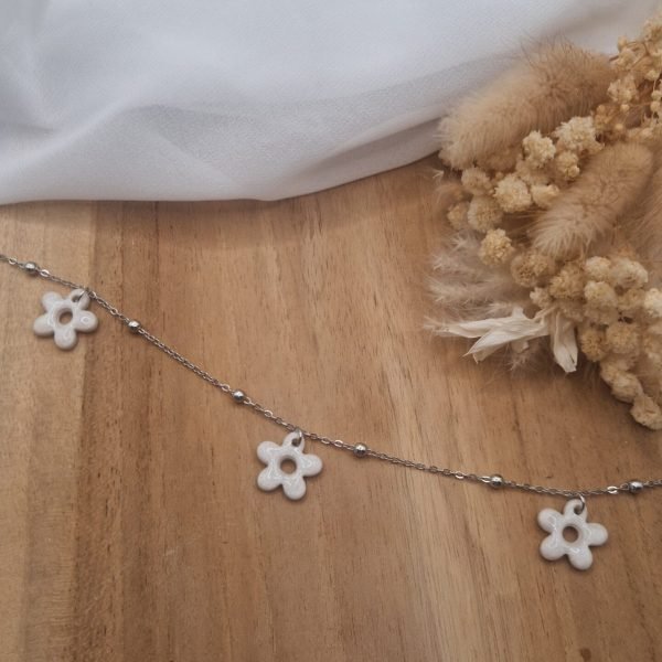 Collier Alba Blanc Nacré