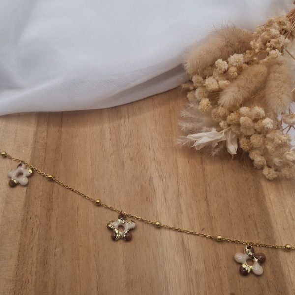 Collier Léana Léopard